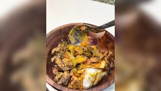 Black Large Ass Twerked Nude at the Kitchen During the time that Cooking