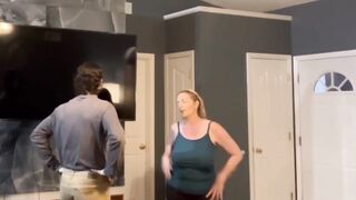 Sexy Breasty Older mother I'd like to fuck Danni Jones' Son's Ally Fixes Her Abode and Her Snatch - 32 Year Age Hole!!