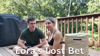 Leo Washes Clothing on Lora's Washboard Abs