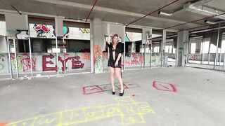 Bush to Shaved: My Abandoned Building Shave
