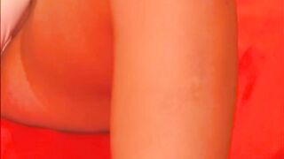 2 Hhot Teen Brunettes with Large Boobs Enjoys Thong on