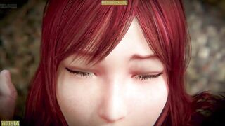 Last Dream 7 FF7 - Cissnei Remix Color WM (No Sound) By InitialA Animation CG Comics