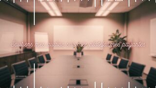 Your boss tries sex tools on u in public - english audio femdom