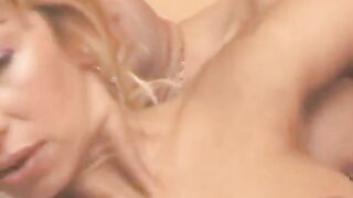 Breathtaking Blondie From France Got Cum on Her Butthole