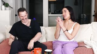 Marvelous Latin chick Pornstar Chloe Amour Twerking on Tom Games Podcast