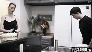 Sexually excited youthful chap free uses small Russian maid's soaked twat during the time that this babe works