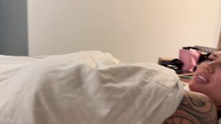 Step Daddy, I don’t care if we get to share a daybed-Real Amateur homemade- Lacey & Teddy