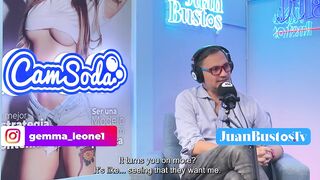 Gemma Leone: 5 orgasmos seguidos hasta que sus piernas quedan temblando! Juan Bustos Podcast