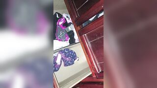 Lleno de lechita las bragas de mi'miga