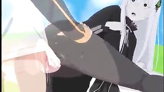 Subaru has sex with the witch of the sin of greed