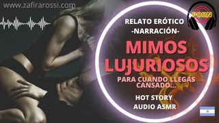 Mimos Lujuriosos Para Cuando Llegas A Casa Cansado - Relato Erótico Narrado - AUDIO MERELY - ASMR