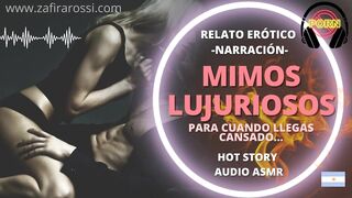 Mimos Lujuriosos Para Cuando Llegas A Casa Cansado - Relato Erótico Narrado - AUDIO MERELY - ASMR