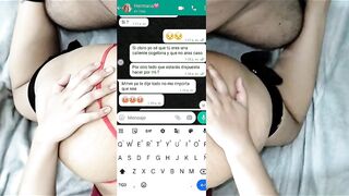 Conversación con mi hermanastra termina en un last feliz????????????