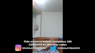 La llevo a mi cuarto y la grabo con mi cel mientas disfruta mi verga