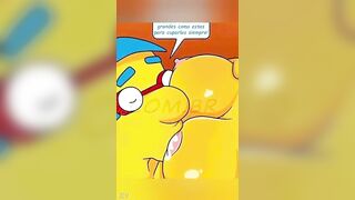 Nephew and Aunt screw los Simpson