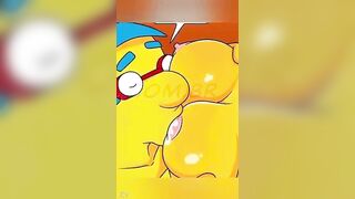 Nephew and Aunt screw los Simpson