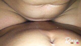 Creampie Sex With My Roommate After Washroom