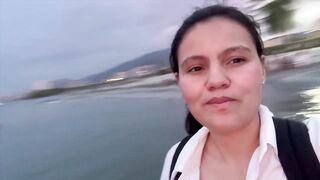 My girlfriend likes to have orgasms in the hotel hallway feeling the adrenaline.