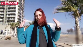 LETSDOEIT - Pickup and Screw with Amateur Guy and Tattooed Spanish Pornstar