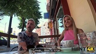 HUNT4K. Deepthroat makes cuties greater quantity gorgeous. Sexy sex with Novella Night