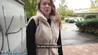 Public Agent - Large naturals Russian mother I'd like to fuck POV oral pleasure fast hard screw with total stranger