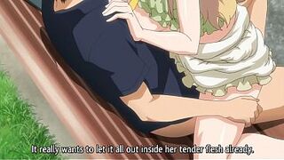 Comics teens screwing in public park