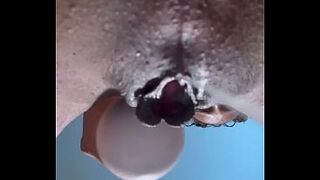 Perspired Post Gym Cum Session