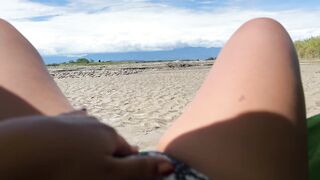 I Like to Touch Myself Until I Reach Climax on the Beach Whilst Being Watched
