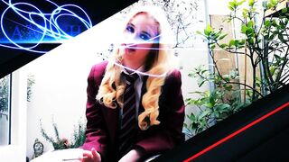 Kiki Helix Gets Collared, Spanked, and Edged