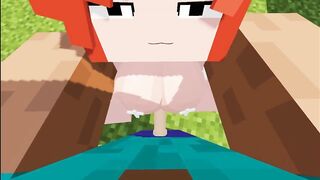 Charming cutie clothed as a cow desires me to milk her and give her my milk