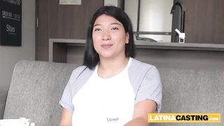 Large Boobs Oriental Lalin girl Gagging Upside Down Deepthroat & Tittyfuck