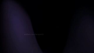 Underneath the sheets youthful hotty touches her soft cunt