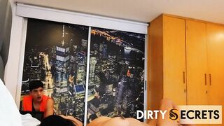 I WAS CALLED TO DO SOME REPAIRS ON A ABODE AND I ENDED UP BANGING THE OWNER IN THE BOOTY.