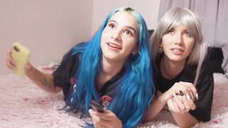 Lesbo Masturbation. Min Galilea