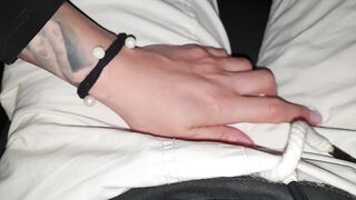 Rosalina Love Sucks My Schlong in the Car and Licks the Cum