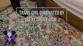 Trans Gal Dominated by Hawt Stepdaddy Leather Master