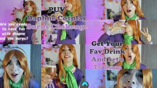 Puv Daphne Cosplay Burping Contest with Scooby