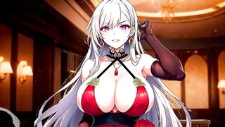 Instructions for masturbating with a deranged headmistress. JOI comics in Spanish.