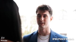 Cara Mella thanks her worker with a phenomenal anal screw