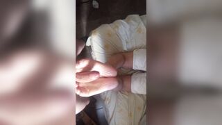 Rex fresh model flawless soft feet solejob white feet large feet tasty spunk flow
