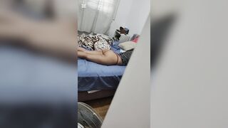 Ama casa desesperada por sexo anal, hermosa latin chick culona me invita a comer. Sexo duro fuerte pasion