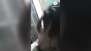 Argenta haciendo un rico pete hasta sacarle la lechita