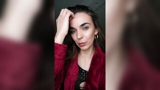 BLASPHEMOUS MASTURBATION ON MOVIE SCENE CALL WITH LOVER
