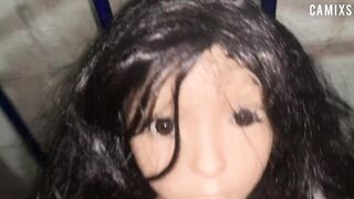 Garganta profunda y corrida facial