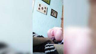 LE DEJO TODA MI LECHE ADENTRO DE SU PUSSY APRETADA