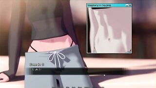 Hooked [ Comics Game ] Ep.three PREMATURE CUMSHOT when this babe gave a 1ST KISS to a DONG in PORN CASTING !