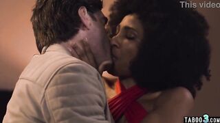 Guy fingering and banging his black mother I'd like to fuck headmistress Olivia Jay hirsute twat