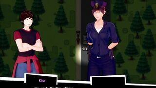 Knight Of Love Cap 11 - hermanastra desnuda y two chicas juegan con sus coños
