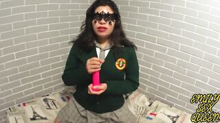 JOI - Colegiala mexicana de secundaria te da instrucciones para masturbarte - Emily Sex Queen