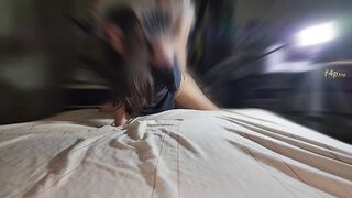 "I like the smack of rod." Latin babe learns to suck a weenie. Hard and vehement painful ass slam.